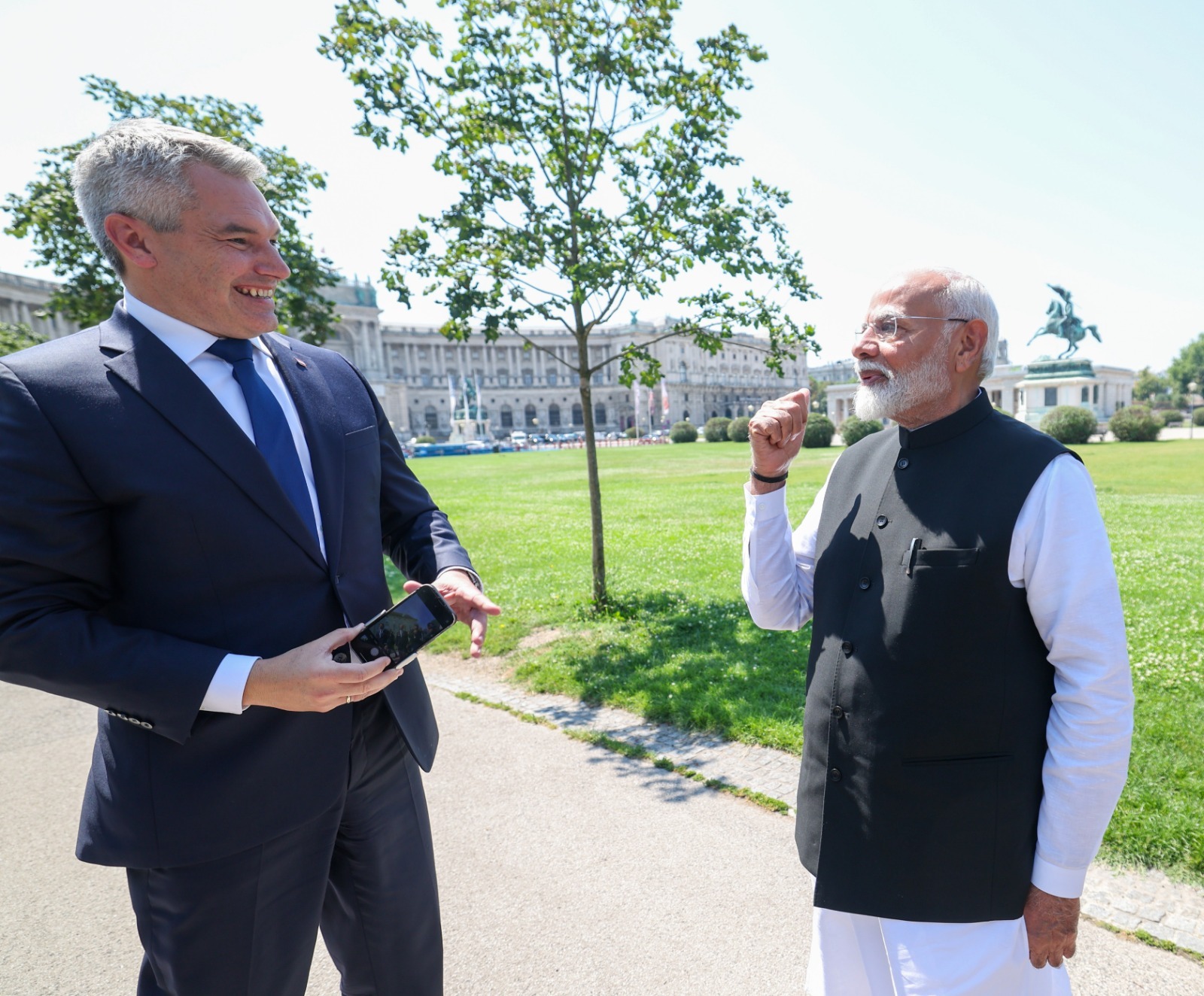 pm modi in austria